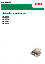 Oki ECO ML3321 Gebruikershandleiding