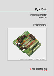 tams elektronik WRM-4 Handleiding