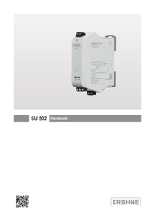 KROHNE SU 502 Handboek