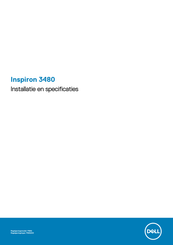 Dell Inspiron 3480 Installatiehandleiding