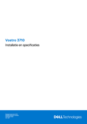 Dell Vostro 3710 Installatiehandleiding