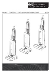 Sebo AUTOMATIC XP 30 Gebruiksaanwijzing