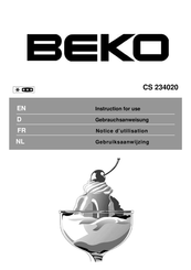 Beko CS 234020 Gebruiksaanwijzing