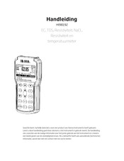 Hanna HI98192 Handleiding