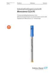 Endress+Hauser Memosens CLL47E Handleiding