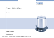 Burkert 8691 Snelstartgids