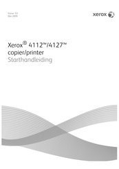 Xerox 4127 Handleiding