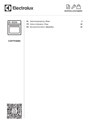 Electrolux COFFP46BK Gebruiksaanwijzing