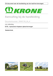 Krone B155 Aanvullende Handleiding