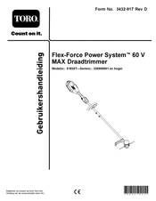Toro 320000001 Gebruikershandleiding