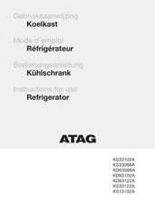 Atag KD63088A Gebruiksaanwijzing