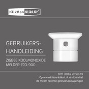 KlikAanKlikUit ZCO-900 Gebruikershandleiding