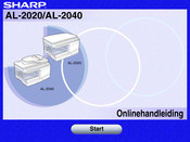 Sharp AL-2040 Online Handleiding