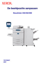 Xerox DocuColor 242 Handleiding