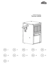 Frico Sunnan SUN30 Montage- En Bedieningsinstructie