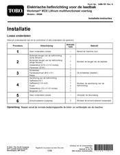 Toro 08389 Installatie-Instructies