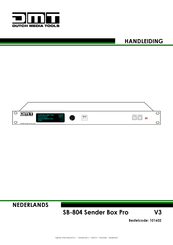 DMT 101602 Handleiding