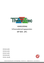 Thermelec ISP W/B 1200 RF Handleiding