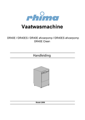 Rhima DR40E Handleiding