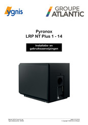 Atlantic Ygnis Pyronox LRP NT Plus 2 Installatie- En Gebruiksaanwijzing