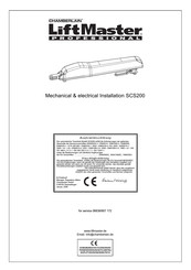 Chamberlain LiftMaster SCS200 Handleiding