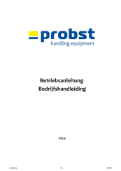 probst VTK-V Bedrijfshandleiding