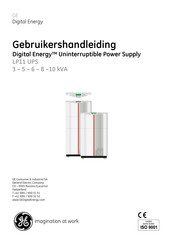 GE Digital Energy LP11 5 Gebruikershandleiding