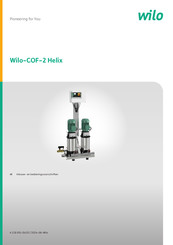 Wilo COF-2 Helix Inbouw- En Bedieningsvoorschriften