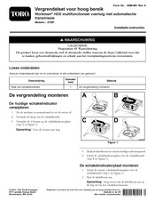 Toro Workman HDX Installatie-Instructies