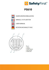 Safety first PS610 Gebruikershandleiding