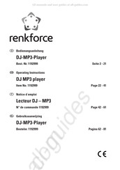 Renkforce 1192999 Gebruiksaanwijzing