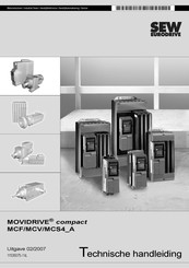 Sew Eurodrive MOVIDRIVE compact MCV A Technische Handleiding