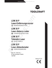 TOOLCRAFT 1007587 Gebruiksaanwijzing