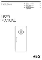 AEG ATB91131AW Gebruiksaanwijzing