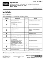 Toro 136-0458 Installatie-Instructies