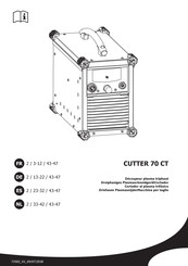 GYS CUTTER 70 CT Handleiding