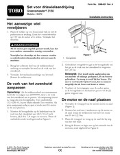 Toro Greensmaster 3150 Installatie-Instructies