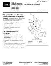 Toro Greensmaster TriFlex 3300 Installatie-Instructies