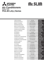 Mitsubishi Electric Mr.SLIM PKA-M LAL Series Bedieningshandleiding