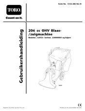 Toro 62925 Gebruiksaanwijzing