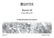 Hayter 490 Gebruikershandleiding