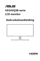 ASus VG34VQ3B Series Gebruikshandleiding