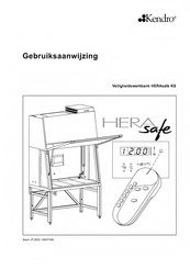 Kendro HERAsafe KS 9 Gebruiksaanwijzing