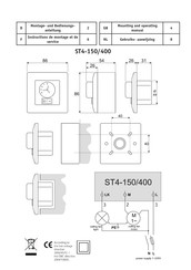 CasaFan ST4-150/400 Gebruiksaanwijzing