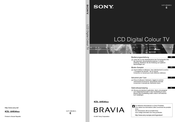 Sony BRAVIA KDL-20S30 Series Gebruiksaanwijzing