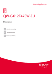 Sharp QW-GX12F47EW-EU Gebruikershandleiding