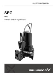 Grundfos SEG Installatie- En Bedieningsinstructies