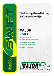 Major SWIFT MJ70-190FM Bedieningshandleiding