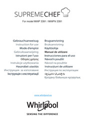 Whirlpool MWP 3391 Gebruiksaanwijzing