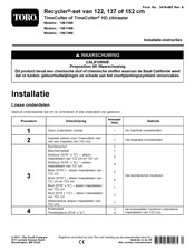Toro 136-7488 Installatie-Instructies